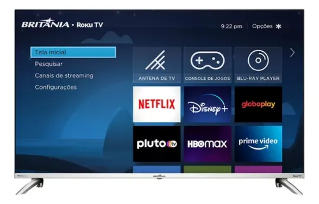 Smart Tv 43 Britânia Led FHD Roku Tv