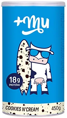 Pote Proteína Mais Mu CookiesNCream, Mais Mu, 450g