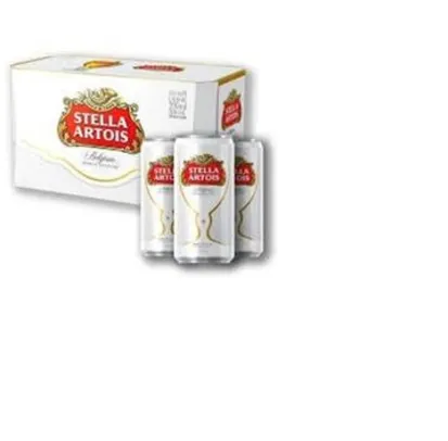 [APP] Cerveja Stella Artois PREMIUM LAGER - Lata 269ml CX. C/8 UNIDADES R$4