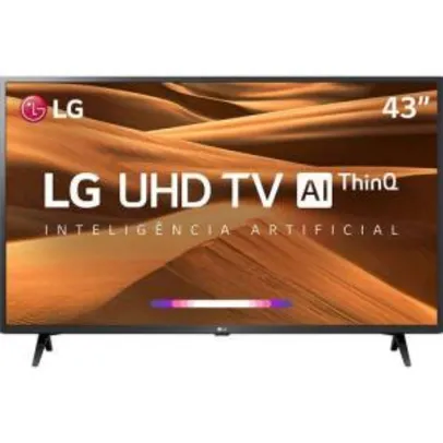 Smart TV Tela Led 43" LG 43UM7300PSA R$ 1709