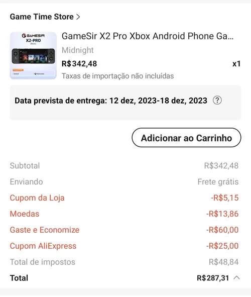 Imagen na descrição da promoção