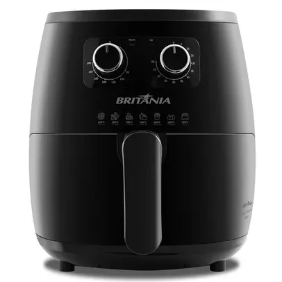 Fritadeira Air Fryer 6L Bfr22pg Preta Britânia 127v