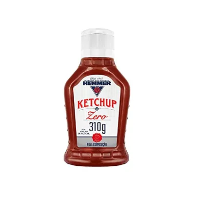 (Rec) Ketchup Tradicional Zero Hemmer 310g