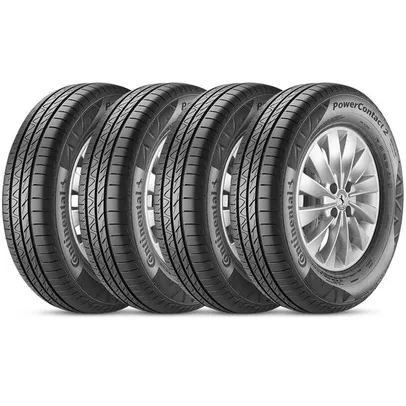 Kit 4 Pneus Continental Aro 14 175/65R14 82T Power Contact 2