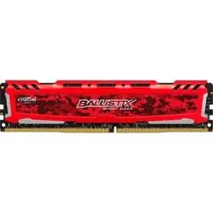 Memória Crucial Ballistix Sport LT, 8GB, 2666MHz, DDR4 - R$190