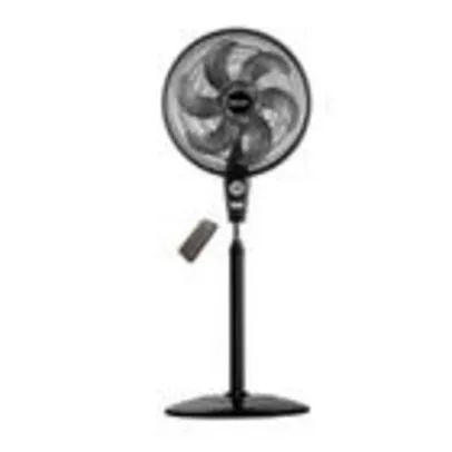 Ventilador de Coluna Mallory Air Timer TS+ com Controle Remoto 3 Velocidades 40cm Preto e Grafite - 127V