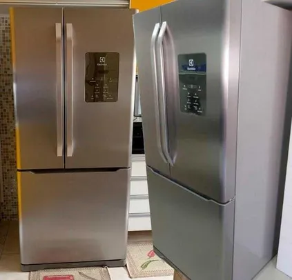 Geladeira/Refrigerador French Door Electrolux 579l Dm84x Inox 