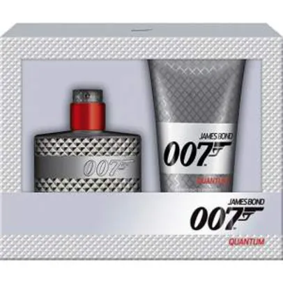 [Sou Barato] Perfume Coffret James Bond 007 Masculino Quantum 50ml + Shower Gel 150ml - R$36