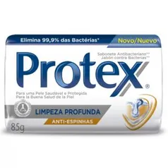 Sabonete em Barra Protex Limpeza Profunda Anti-espinhas 85g