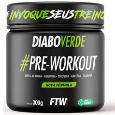 Pré Treino Diabo Verde Insano sabor Limão 300g - FTW