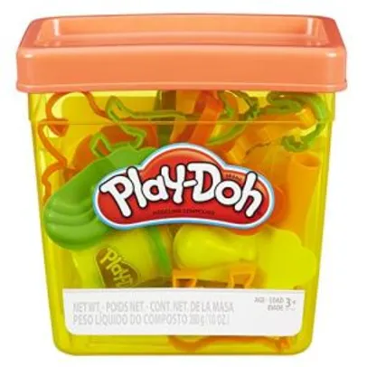 Conjunto de Massinha Play-Doh com Balde 5 Potes Hasbro | R$40