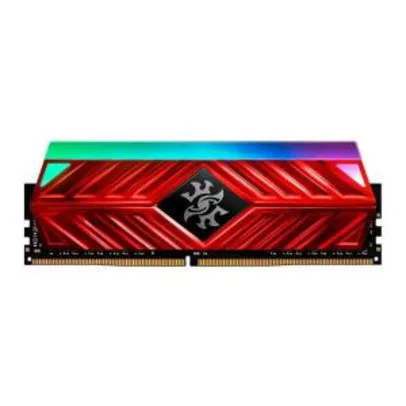 MEMORIA ADATA XPG SPECTRIX D41 RGB 8GB (1X8) DDR4 3600MHZ VERMELHO | R$325