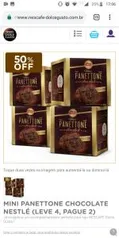 MINI PANETTONE CHOCOLATE NESTLÉ (LEVE 4, PAGUE 2)