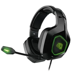 [APP] Headset Gamer elg Extreme Revenge 7.1 Led Verde Preto 2.2m - HGRE71