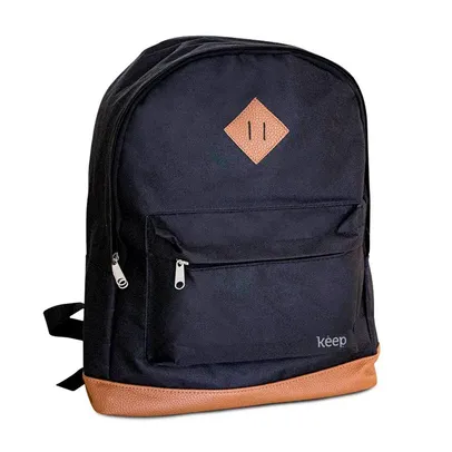 Mochila Para Notebook Multi Keep Everyday BO435 15,6" - Preto/Marrom