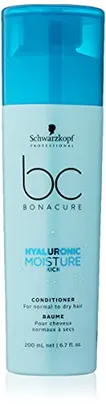 Bc Bonacure Hyaluronic Moisture Kick Condicionador Creme 200Ml, Schwarzkopf Professional