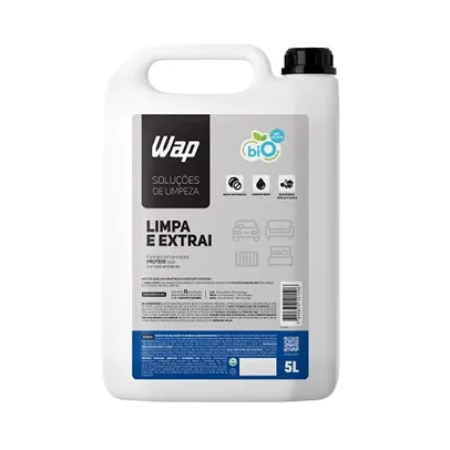 [ Prime ] Detergente Limpador para Extratoras WAP LIMPA E EXTRAI 5L com Fragrância e sem Espuma