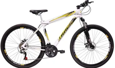 Bicicleta Track Bikes Aro 29 TB Niner Aço Branca - TBNINERW