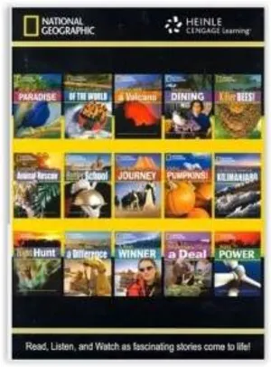 [Saraiva]National Geographic Footprint Reading Library - Intermediate 3 - Box American por R$ 28