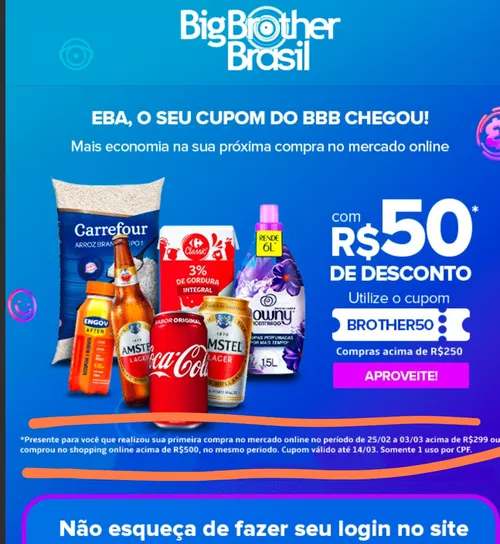 Imagen na descrição da promoção