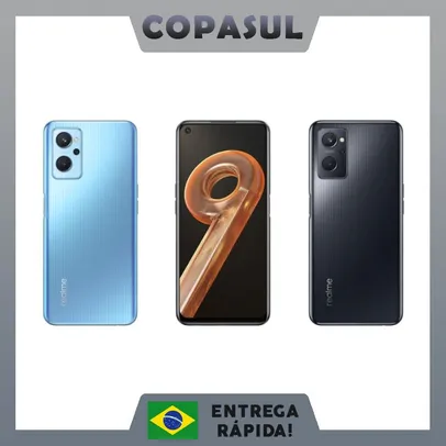 Smartphone REALME 9i 128gb/6gb Pronta Entrega + nf 