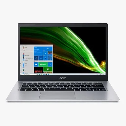 Notebook Acer Aspire 5 i5 11° Gen 8GB 256GB SSD Tela 14" IPS Full HD | R$3.479