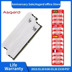 MEMORIA RAM ASGARD T3 2X8 3200MHz (2 Memórias de 8gb)