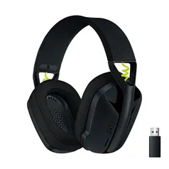 Headset sem fio Logitech G435 Preto