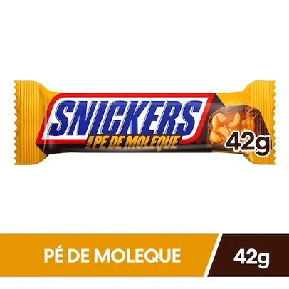 Chocolate Snickers Pé De Moleque Individual 42g