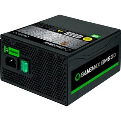 [APP] Fonte Gamemax 800W 80 Plus Bronze Semi-Modular - GM800 BK
