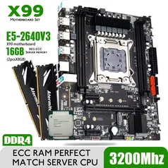 KIT X99 ATERMION+ 2640V3 + 2X8 DDR4 3200MHZ ECC 