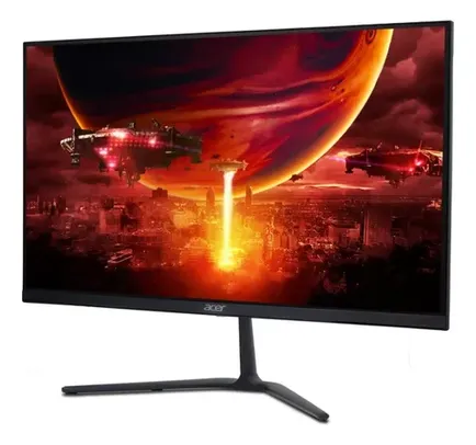 Monitor Gamer Acer Nitro KG240Y M5BIIP, 23.8", Full HD, 180Hz IPS, Preto, Bivolt