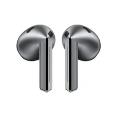 [App] Samsung Galaxy Buds3, Fone de Ouvido sem fio, Cancelamento ativo de Ruído, Galaxy AI Cinza