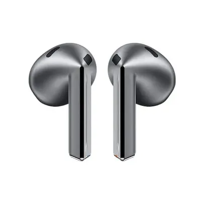 [App] Samsung Galaxy Buds3, Fone de Ouvido sem fio, Cancelamento ativo de Ruído, Galaxy AI Cinza