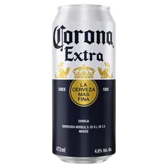Cerveja Corona Extra Pilsen Lata 473ml - Compre 10 e leve 12.