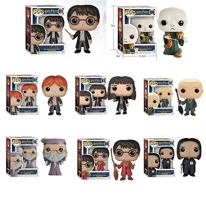 Harry Potter Vinyl Action Figure Collection Modelo Brinquedos, Funko POP