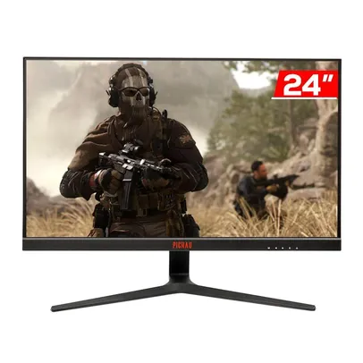 MONITOR GAMER PICHAU CENTAURI SPRO24, 24 POL., IPS, FHD, 1MS, 280HZ, FREESYNC/G-SYNC, HDMI/DP