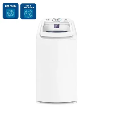 Lavadora de Roupas Electrolux 8,5Kg Essential Care Branca LES09 – 220 Volts 220