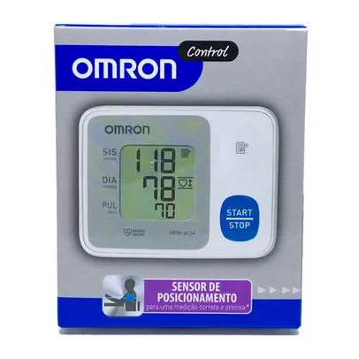 Medidor de Pressão Digital Pulso Omron Hem-6124