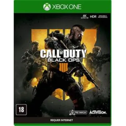 Jogo Call Of Duty Black Ops 4 - Xbox One | R$ 7