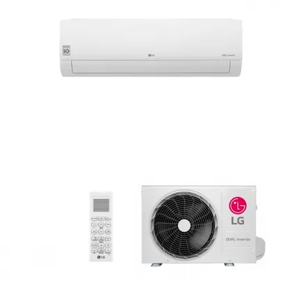 Ar Condicionado Split Inverter LG Hi Wall dual 12000 BTUs Frio S4NQ12JA3WF - 110V