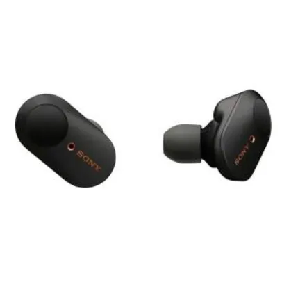 Fone de ouvido Sony Bluetooth Sem Fio Noise Cancelling WF-1000XM3 - | R$899