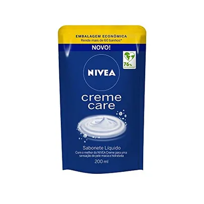 [REC] Sabonete Líquido NIVEA Creme Care Refil 200ml, Nivea