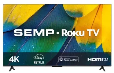 Smart TV 50” 4K UHD LED Semp RK8600 Wi-Fi