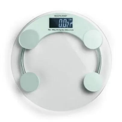 Balança Digital Multilaser Eatsmart HC039 LCD Até 180Kg | R$45