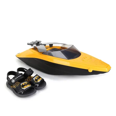 Sandália Infantil Grendene Kids Batman Boat