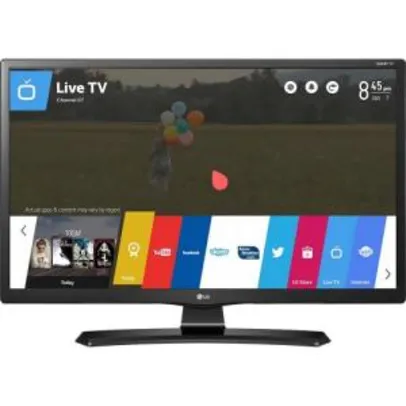 Smart Tv Monitor Led LG 28 Polegadas Wifi HDMI USB 28MT49S-PS | R$752