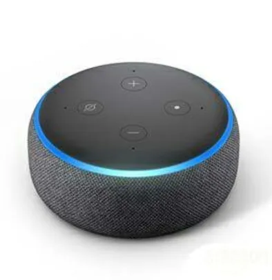 [13.960 milhas] ECHO DOT - Smart Speaker Amazon com Alexa Preto