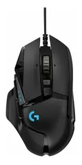 Mouse para jogo Logitech  G Series Hero 16K G502 preto