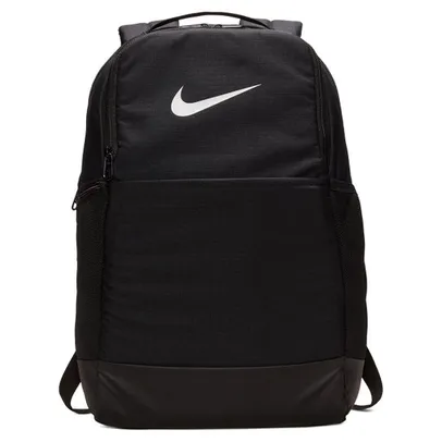 (Navegador) Mochila Nike Brasília 9.0 24 Litros - Preto+Branco | $71